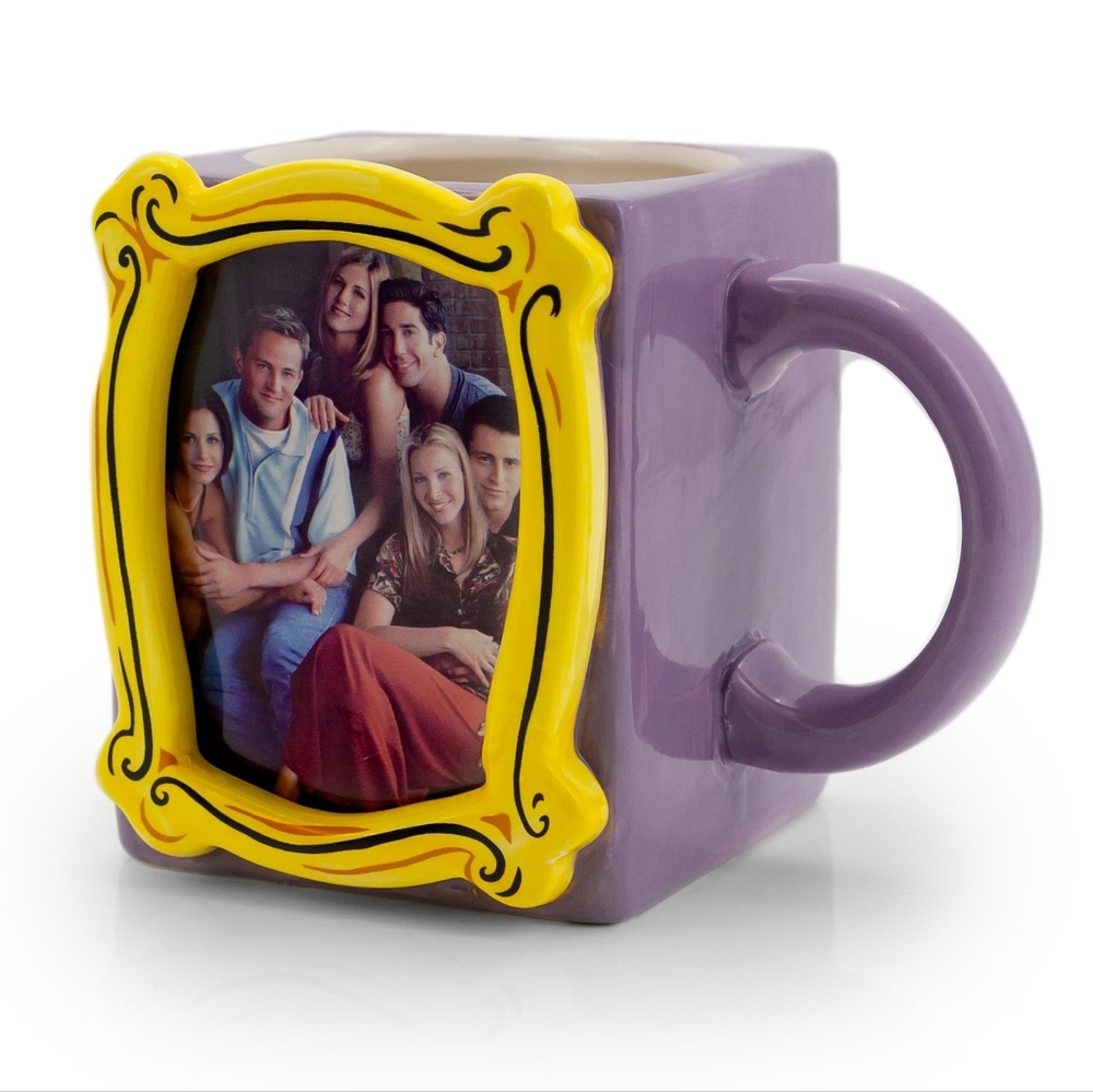 Friends TV Show Coffee Mug Frame | Display Your Own Photo In Frame | 20 Ounces